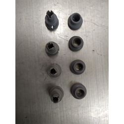 RUEDA CESTO LAVAVAJILLAS BALAY, KIT 4 RUEDAS+4EJES,     00150948 - Imagen 1