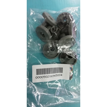 RUEDA CESTO LAVAVAJILLAS ZANUSSI, CESTA INFERIOR, ZDF302, KIT DE 8 UNIDADES, RECAMBIO ORIGINAL,   50286965004 - Imagen 1