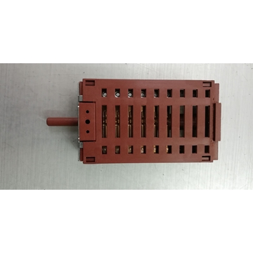 SELECTOR CONMUTADOR GIRATORIO HORNO VESTEL,  400V, Máxima corriente de conmutación: 16A, tipo de tension: AC, conector: AMP Faston 6,3mm, fijación: Tornillo de montaje, diámetro eje: 6mm, longitud eje: 23mm, 32038579 - Imagen 1