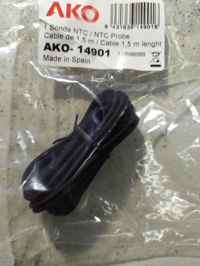 SONDA NTC TERMOSTATO DIGIGITAL,  -40 +110 ºC,  10000  OHMIOS,  379161 - Imagen 1