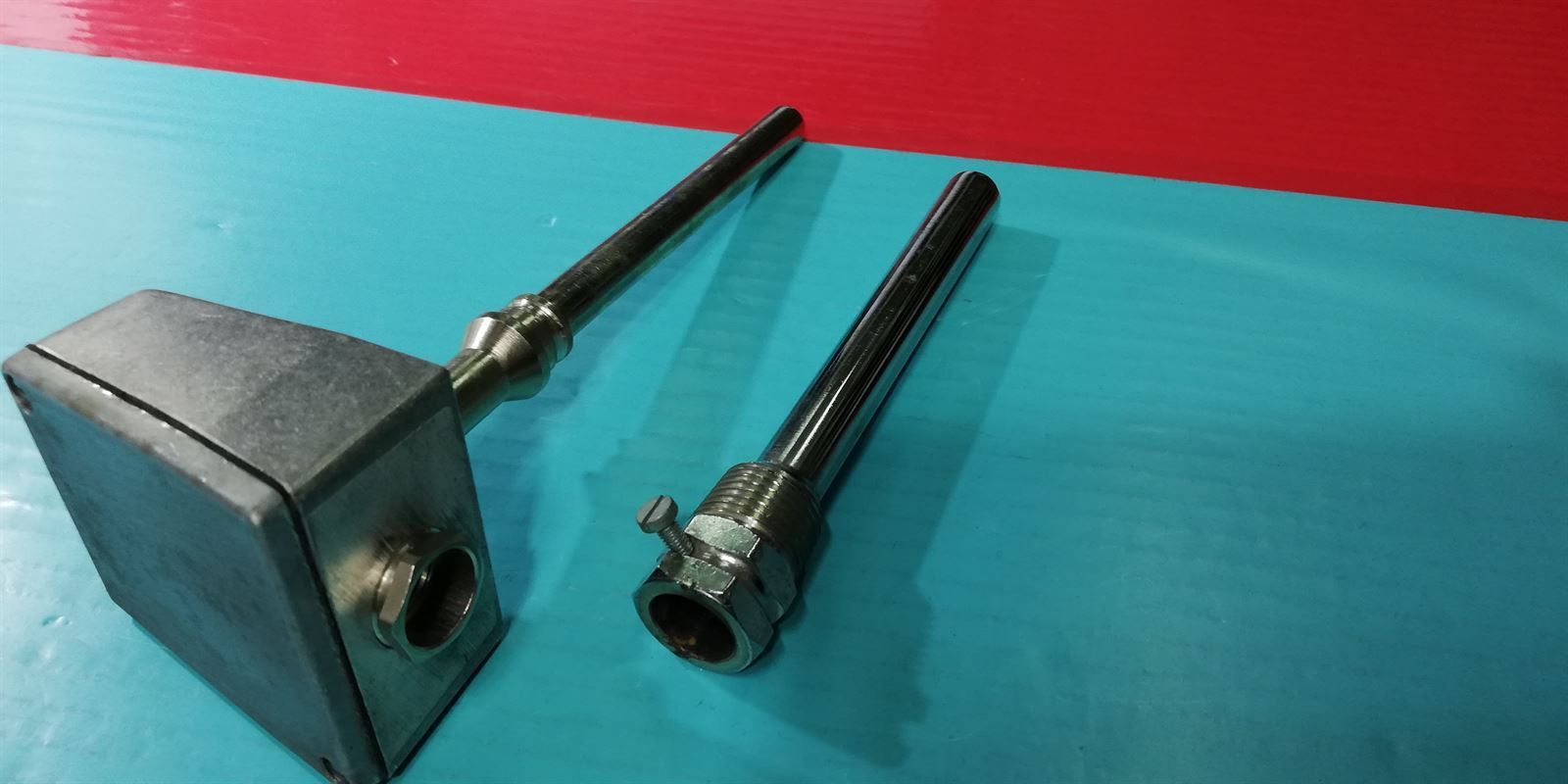 SONDA SAUTER, SONDA REGULACION SAUTER, CON VAINA, 225 OHMIOS A 18 ºC, V 24, EGT34B12, A1303C,  Q62 - Imagen 1