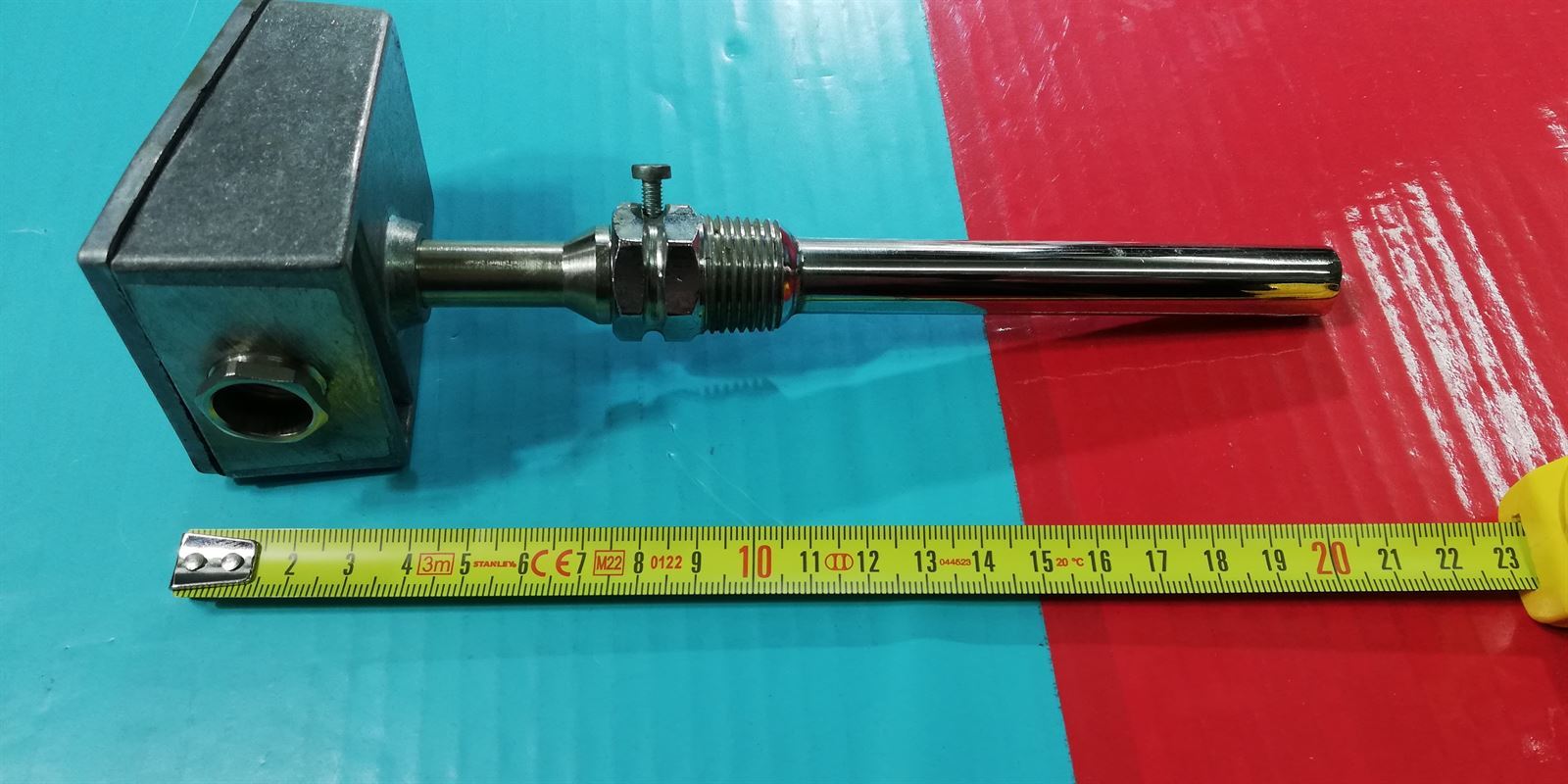 SONDA SAUTER, SONDA REGULACION SAUTER, CON VAINA, 225 OHMIOS A 18 ºC, V 24, EGT34B12, A1303C,  Q62 - Imagen 3