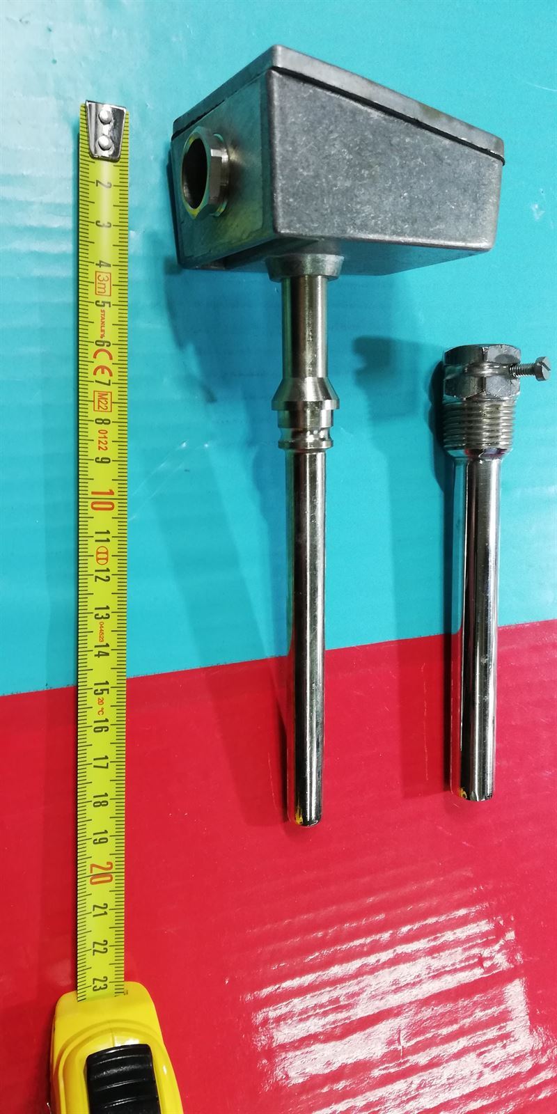 SONDA SAUTER, SONDA REGULACION SAUTER, CON VAINA, 225 OHMIOS A 18 ºC, V 24, EGT34B12, A1303C,  Q62 - Imagen 4