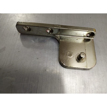 SOPORTE BISAGRA PIVOT DB.513 ZAMAK NIQUELADO, 100/48/44/17/6MM, AGUJEROS SUJECCION 80/50/27MM, A.VF1005 - Imagen 1