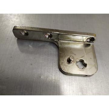 SOPORTE BISAGRA PIVOT NIQUELADO FIJACION, montaje abajo izquierda estrella,  A.VF32 - Imagen 1