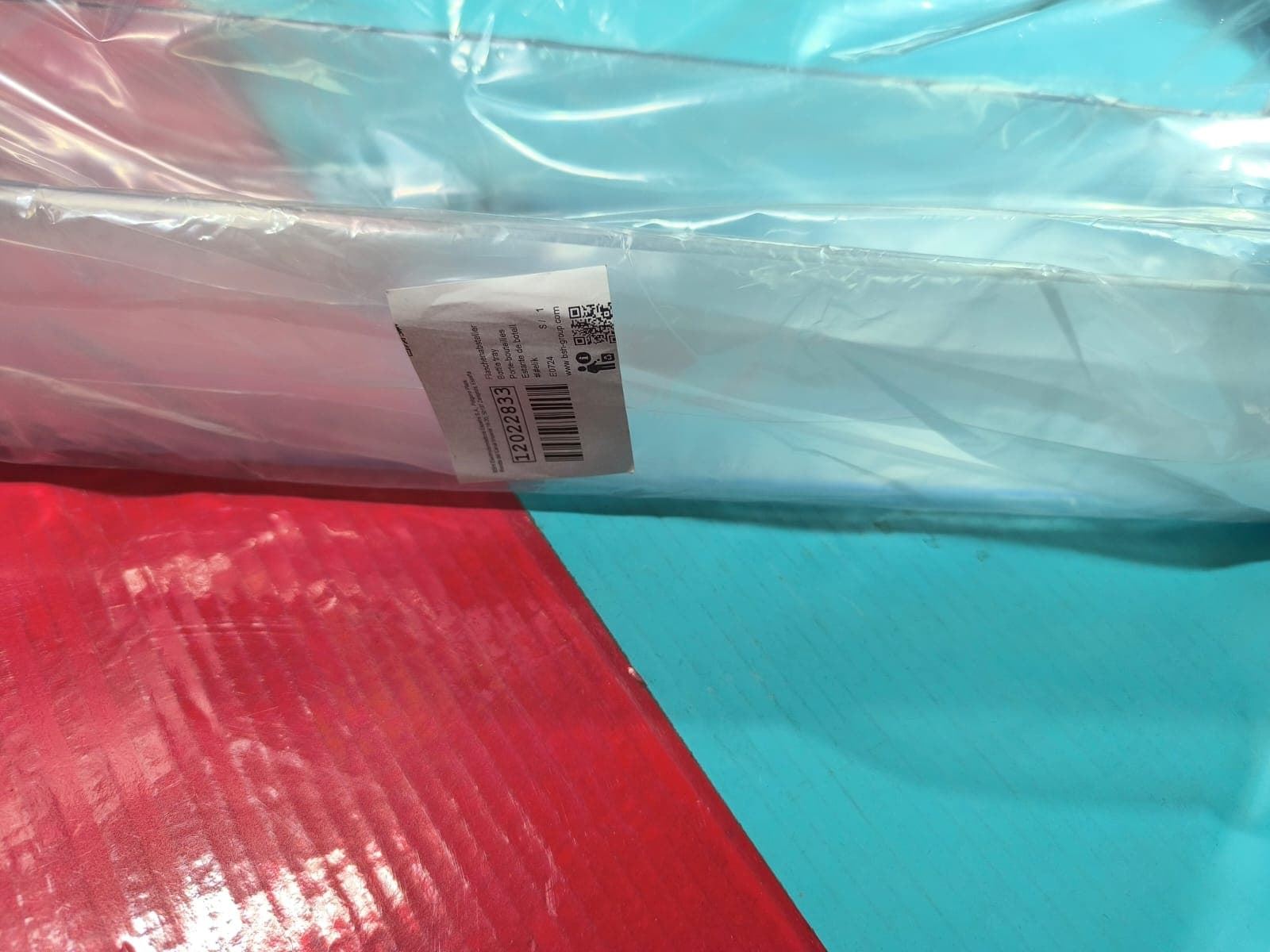 SOPORTE BOTELLAS FRIGORIFICO BOSCH, BALAY, SIEMENS, 570X120MM, RECAMBIO ORIGINAL, 12022833 - Imagen 1