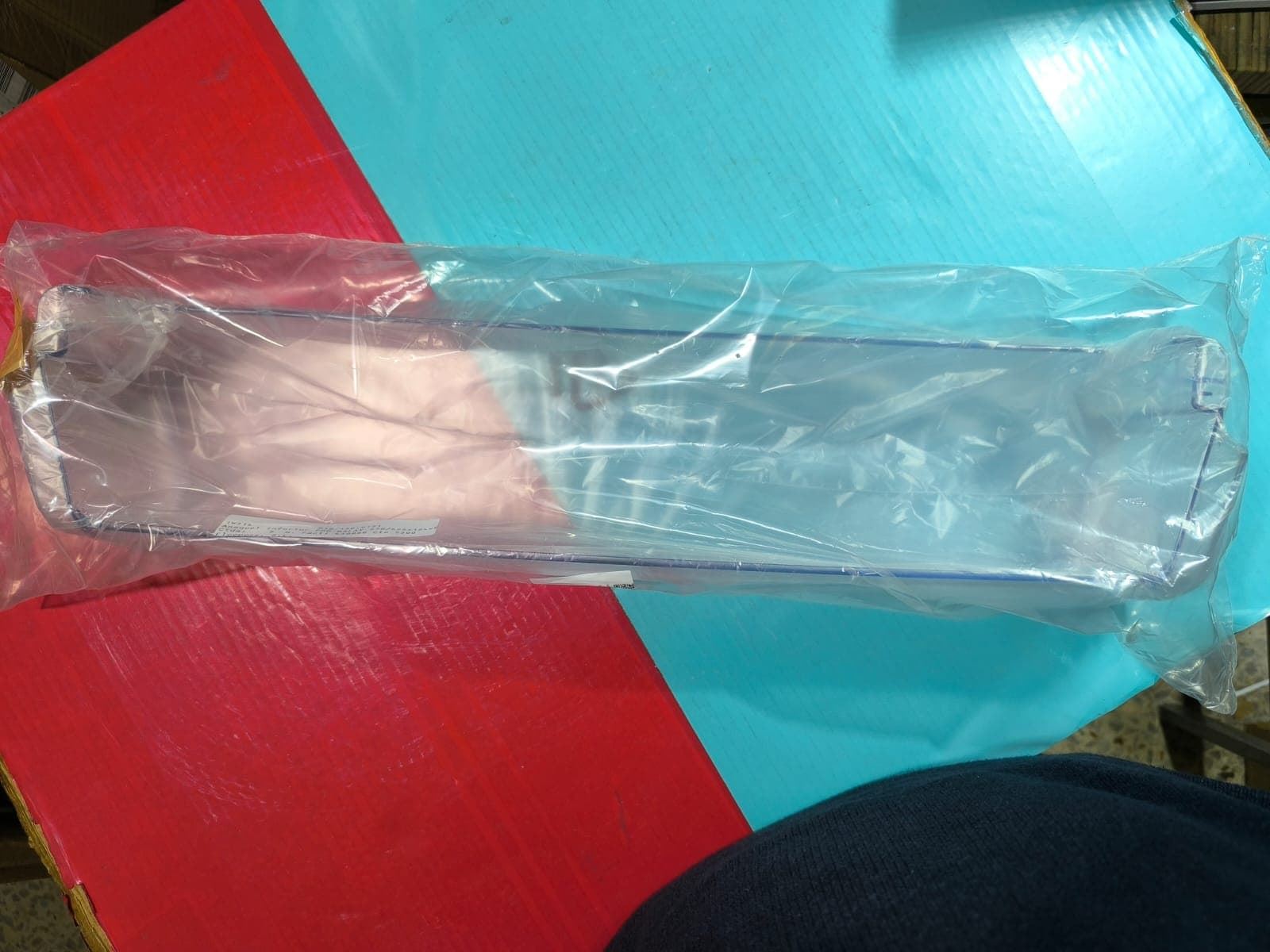 SOPORTE BOTELLAS FRIGORIFICO BOSCH, BALAY, SIEMENS, 570X120MM, RECAMBIO ORIGINAL, 12022833 - Imagen 2