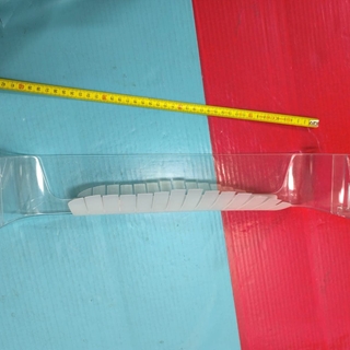 SOPORTE BOTELLAS PUERTA FRIGORIFICO, ANCHO 440/395 MM, FONDO 115MM, ALTO 80MM,  440X395X115X80 - Imagen 2