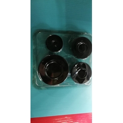 TAPA QUEMADOR COCINA SABAF, ARCELIK, BOSCH, SIEMENS, BEKO, VESTEL, PROFILO, 4 BASE QUEMADOR + 4 TAPAS,  09UN07 - Imagen 2