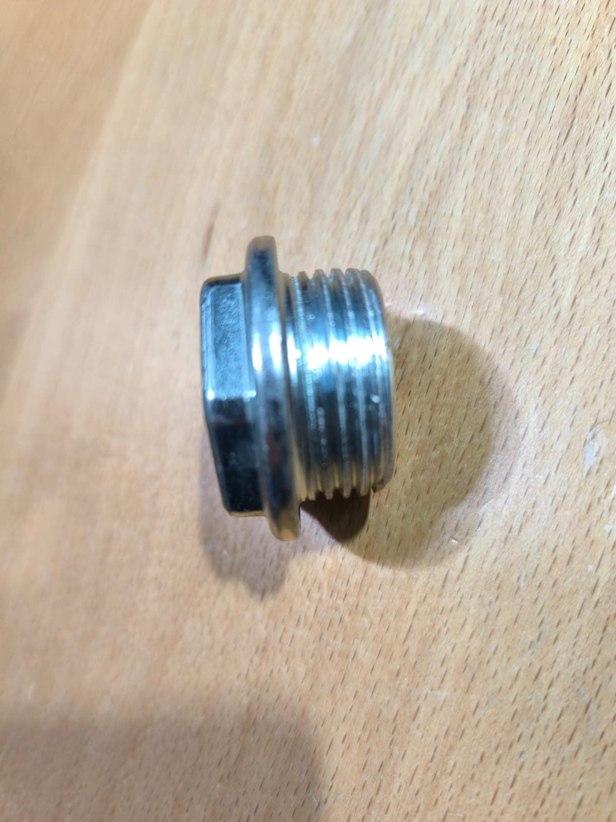 TAPON ACERO GALVANIZADO, 1 PULGADA, VALIDO PARA RADIADORES CALEFACCION, MACHO, 11220 - Imagen 2