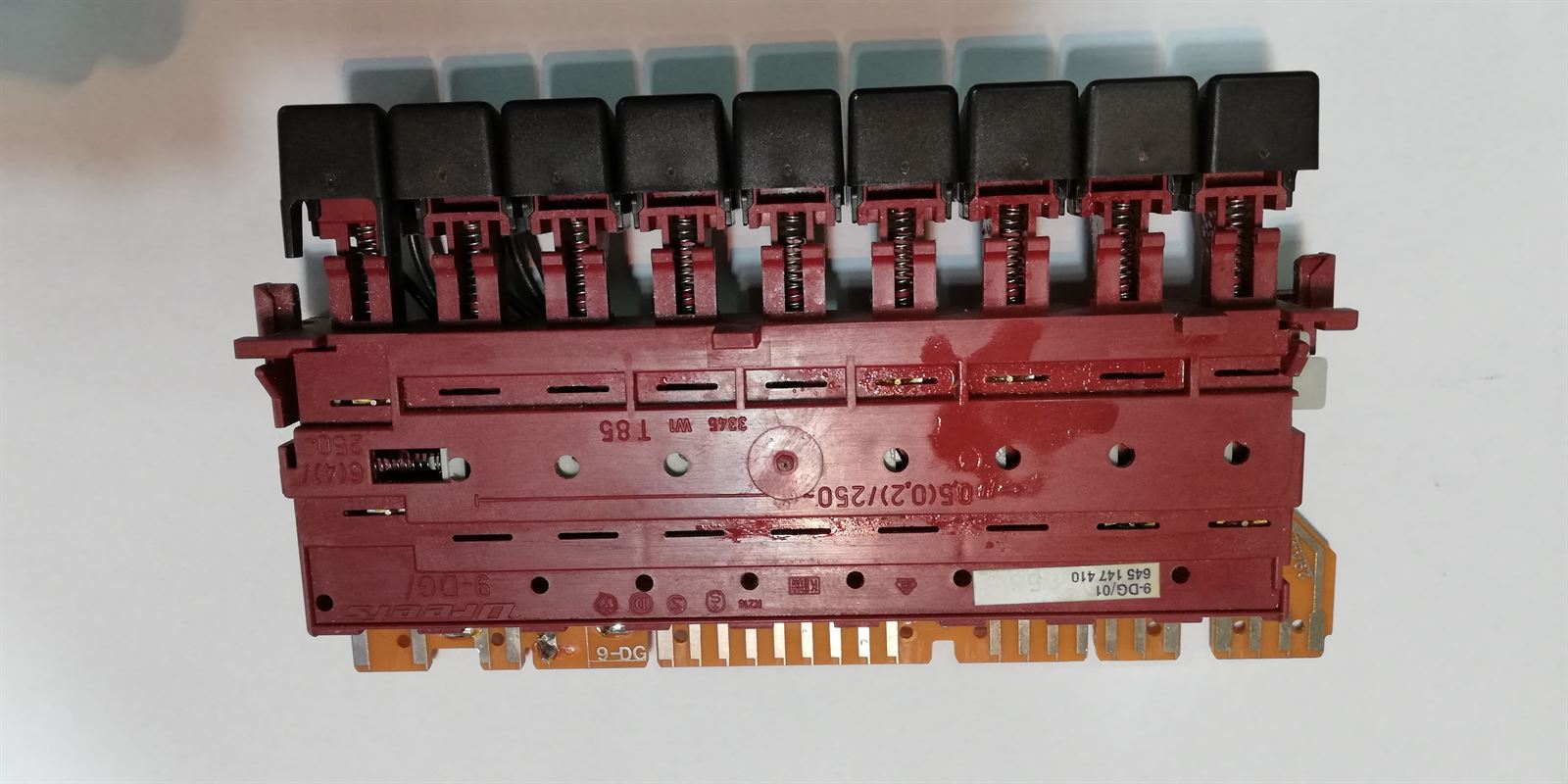 TECLADORA LAVADORA AEG, RECAMBIO ORIGINAL, 8996451474101 - Imagen 1
