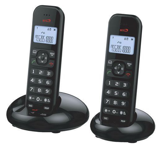 TELÉFONO INALÁMBRICO DÚO FERSAY-DECT2020N - Imagen 1