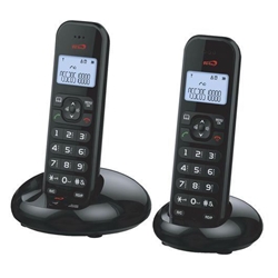 TELÉFONO INALÁMBRICO DÚO FERSAY-DECT2020N - Imagen 1