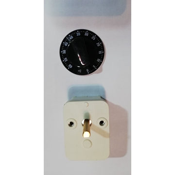 TEMPORIZADOR 60 MINUTOS TOSTADORA, PELADORA, HORNO, DOBLE CONTACTO, 220V, 16 AMPERIOS, 590000160 - Imagen 2