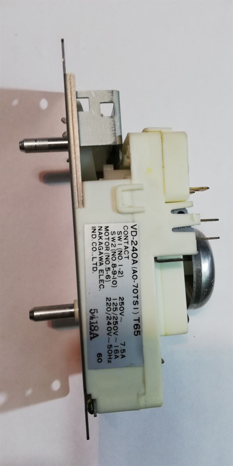 TEMPORIZADOR MICROONDAS LG, VD-240A, A0-70TSI, T65,  6123965 - Imagen 2