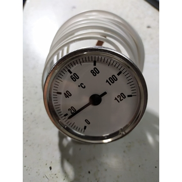 TERMOMETRO 120 ºC CON BULBO 3 METROS, ESFERA 55 MM,  A120366 - Imagen 1