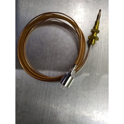 TERMOPAR COAXIAL, ENCIMERA, COCINA, SMEG, ALTERNATIVO, VALIDO PARA VARIAS MARCAS,  LARGO 1000MM, LARGO PUNTA  33MM, ROSCA 6MM, PUNTA  12/10MM,  4013800851 - Imagen 1