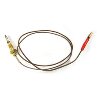 TERMOPAR COCINA VITROCERÁMICA FAGOR, TEKA, INDESIT, BEKO, LARGO 600MM, TERMINAL. 8 mm. Cabeza hexagonal10 mm. M6x0,75x15, contacto llama 13 MM, RECAMBIO ORIGINAL, 44FA0729 - Imagen 1