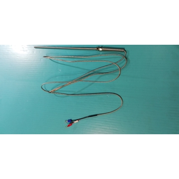 TERMOPAR TIPO K, SONDA HORNO PT100, 250 ºc,  sonda largo 200mm, diametro sonda 5mm, sujecion rosca 7mm, largo cable 1700mm, 2 hilos,   1200000167 - Imagen 1