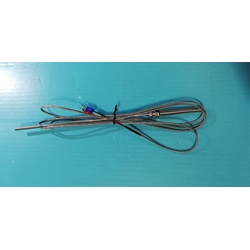 TERMOPAR TIPO K, SONDA HORNO PT100, 250 ºc,  sonda largo 200mm, diametro sonda 5mm, sujecion rosca 7mm, largo cable 1700mm, 2 hilos,   1200000167 - Imagen 2