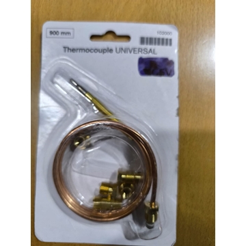 TERMOPAR UNIVERSAL CALENTADOR, COCINA, LARGO 900MM, M8/M9/M10,  44TC0008 - Imagen 1