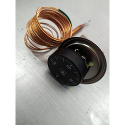 TERMOSTATO 90ºC, REGULABLE, BULBO 6MM, CAPILAR 3000 MM, 3 CONTACTOS, 16 A, 220V,  09310650 - Imagen 2