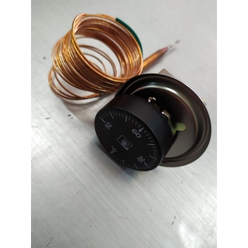 TERMOSTATO 90ºC, REGULABLE, BULBO 6MM, CAPILAR 3000 MM, 3 CONTACTOS, 16 A, 220V,  09310650 - Imagen 2