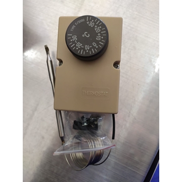 TERMOSTATO AMBIENTE CON CAJA,  BULBO 6X110MM, CAPILAR 1500MM,  -30+30 ºC,  6410045233 - Imagen 1