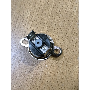 TERMOSTATO CALDERA CALENTADOR RADIADOR, TIPO KLIXON, 110 ºC, NORMAL CERRADO, CON REARME MANUAL, DIAMETRO 16MM, DISTANCIA TORNILLOS SUJECCION 25MM, A390717 - Imagen 2