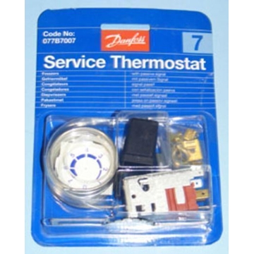 TERMOSTATO CONGELADOR  -10 -35 CAPILAR 2300MM CON SEÑALIZACION UNIVERSAL 3 CONTACTOS 27FR3027 - Imagen 1