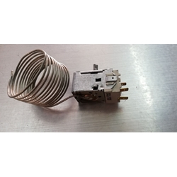 TERMOSTATO CONGELADOR UNIVERSAL, CON SEÑALIZACION, CON PARO, 3-4-6, -32 ºC, CAPILAR 2000 MM, 3000224 - Imagen 2