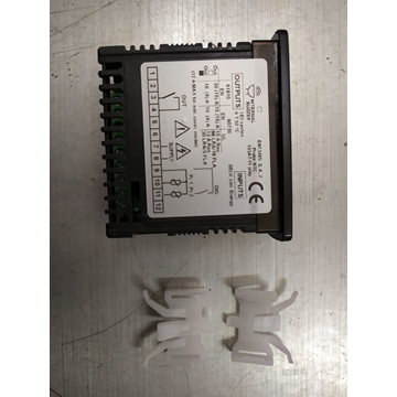 TERMOSTATO DIGITAL FRIGORIFICO TECNOLOGIC tipo E31,  SIN SONDA NTC 379161, medida de montaje 71x29mm, 230V  AC, 1 RELE, -50+110 ºC,  378666 - Imagen 1