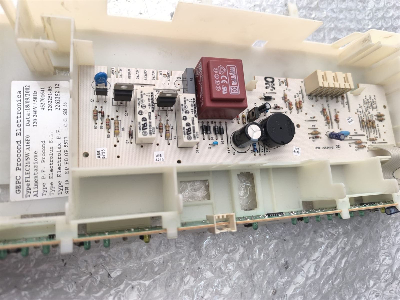TERMOSTATO ELECTRONICA FRIGORIFICO ZANUSSI, S3040KG8, 2262252121 - Imagen 1