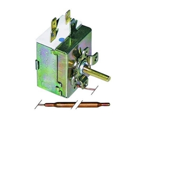 TERMOSTATO FREIDORA 210 ºC 16 AMPERES 3 CONTACTOS, 240 V, CAPILAR 1000MM, 390008 - Imagen 1