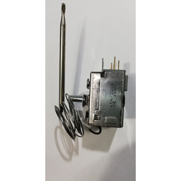 TERMOSTATO FREIDORA 210ºC, CONMUTADO, 3 TERMINALES, CAPILAR 850mm,  A.FJ3 - Imagen 2