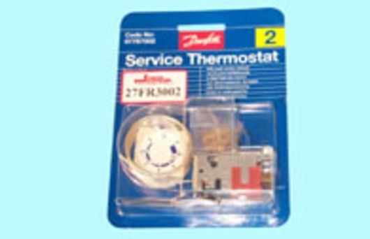 TERMOSTATO FRIGORÍFICO -8 -22 ºC 3 CONTACTOS CON PULSADOR DANFOSS Nº2 UNIVERSAL  27FR3002 - Imagen 1
