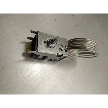 TERMOSTATO FRIGORIFICO EVAPORADOR CERRADO, UNA PUERTA, INDESIT, CAPILAR 1100 MM,  M189317, C00083250 - Imagen 1