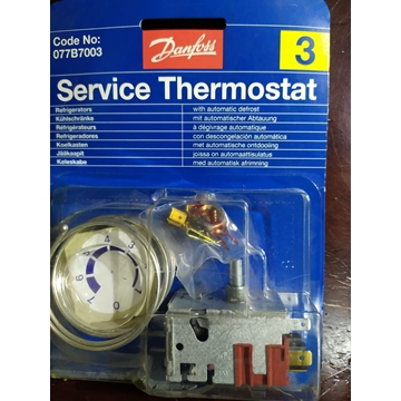 TERMOSTATO FRIGORIFICO FAGOR, 2 PUERTAS, RECAMBIO ALTERNATIVO, DANFOSS, -27 +3,5ºC, CAPILAR 1600MM,    AS0037853, - Imagen 1