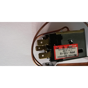 TERMOSTATO FRIGORIFICO LG, PFN-111-15, RECAMBIO ORIGINAL, VALIDO PARA BOTELLERO, +5 / -10 ºC, CAPILAR 400MM, TAMAÑO REDUCIDO,    PFN-111-15 - Imagen 1