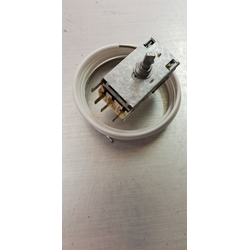 TERMOSTATO FRIGORIFICO ZANUSSI, ZONA REFRIGERADOR, RECAMBIO ALTERNATIVO,  VALIDO PARA OTRAS MARCAS, K59L1941, K59L1041, CON PARO, CAPILAR 1900 MM, -26+5  ºC, 2262143080 - Imagen 2
