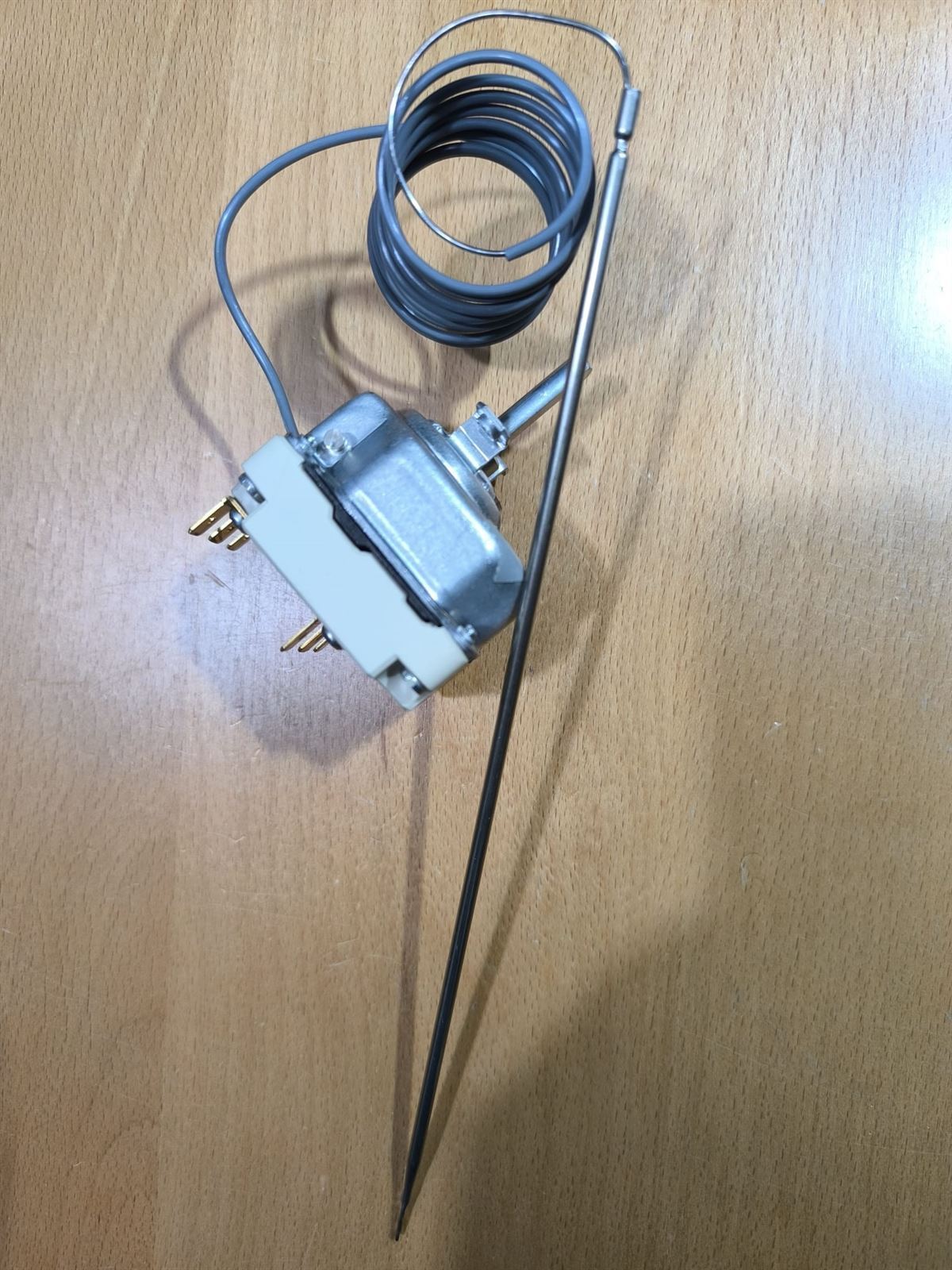 TERMOSTATO HORNO TRIFASICO, 292 ºC, 16 AMPERES, SONDA 3X220 MM, CAPILAR 1150 MM, 375587 - Imagen 3