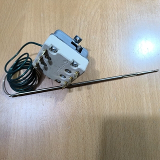 TERMOSTATO HORNO TRIFASICO, SEGURIDAD 350ºC,  20 AMPERES, SONDA 188X3 MM, CAPILAR 900 MM,  A375228 - Imagen 2