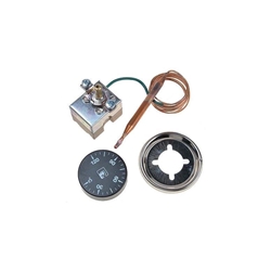 Termostato regulable 0º/120º capilar 1000mm 3 contactos bulbo 5x90 mm 1390042410 - Imagen 1