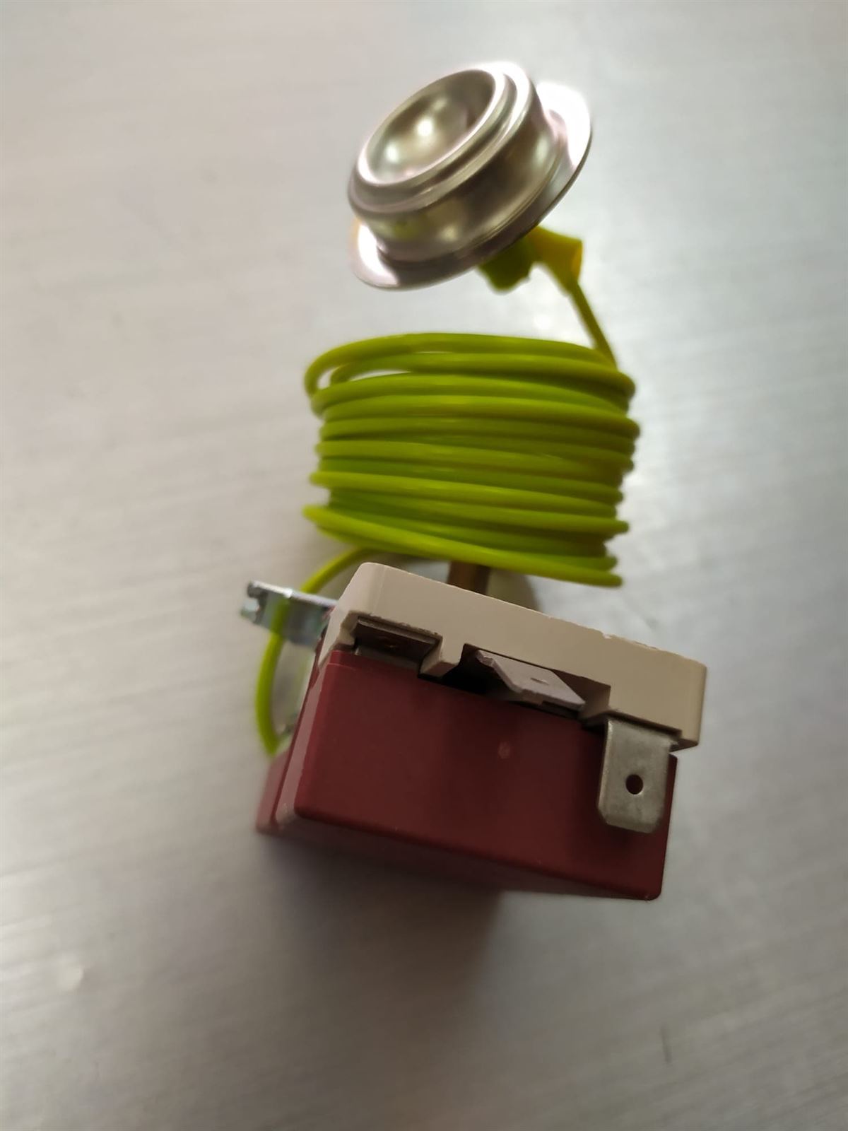 TERMOSTATO REGULABLE LAVADORA ZANUSSI, CORBERO, AEG, 90ºC,  RECAMBIO ORIGINAL, 3792150934, 3792150942 - Imagen 3