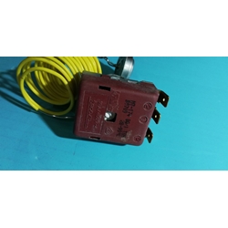 TERMOSTATO REGULABLE, ZANUSSI, FAGOR, EJE 39/6 MM, 3 CONTACTOS, SENSOR 31/23 MM,  0/90 ºC,    L35A000I4, 2801910100, 186340010 - Imagen 2
