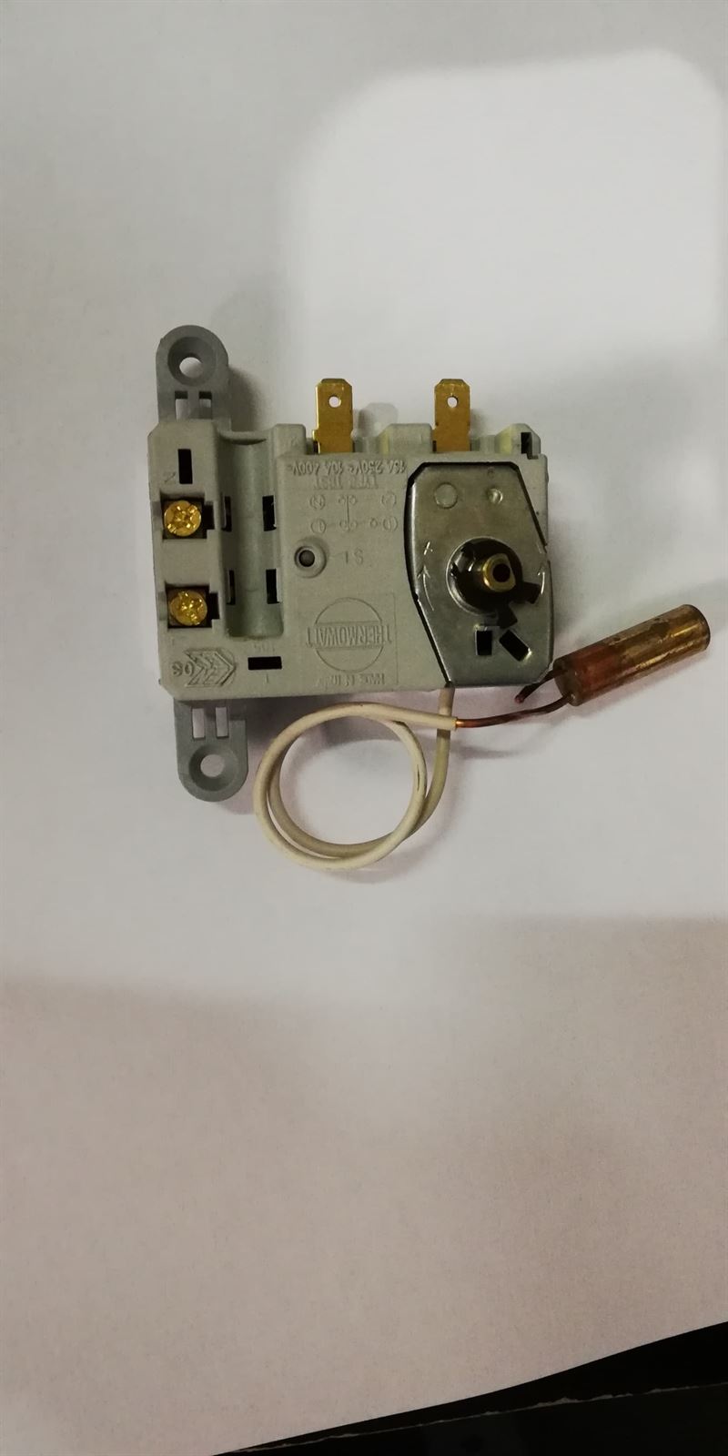 TERMOSTATO TERMO ARISTON, REGULABLE, RECAMBIO ORIGINAL,  65103771, 353140008 - Imagen 1