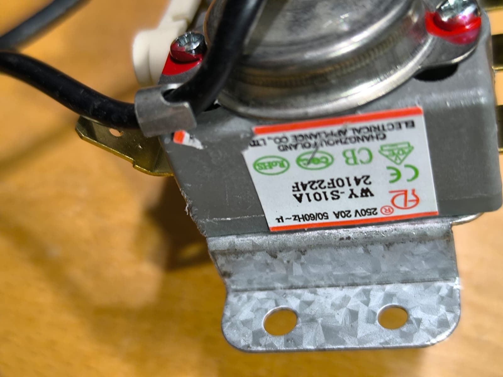 TERMOSTATO TERMO TEKA, CATA, MIDEA, 101ºC, 20 A, 220V, DOBLE CAPILAR/BULBO, 4 CONTACTOS, 400MM, 2410F224F - Imagen 1