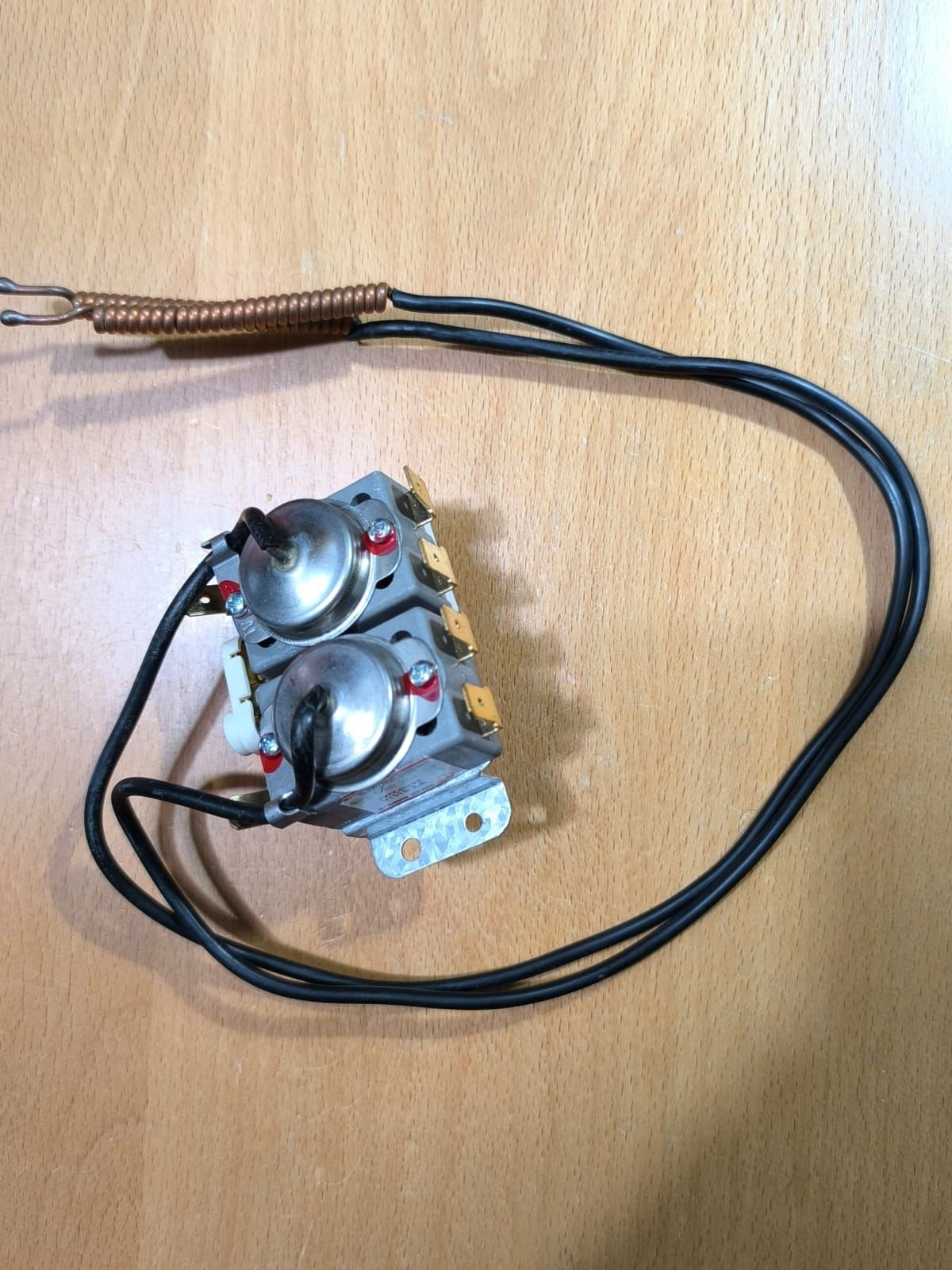 TERMOSTATO TERMO TEKA, CATA, MIDEA, 101ºC, 20 A, 220V, DOBLE CAPILAR/BULBO, 4 CONTACTOS, 400MM, 2410F224F - Imagen 3