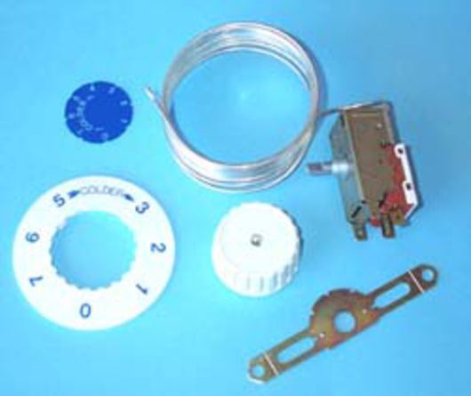 TERMOSTATO UNIVERSAL FRIGORIFICO, 2 PUERTAS,  RANCO,  CAPILAR 3000 MM,   VT93,    -26 +3 ºC,    27FR331 - Imagen 1