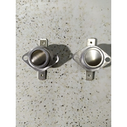 TERMOSTATOS SECADORA INDESIT, EDCEG45BH, kit 2 termostatos,  482000022867, C00116598 - Imagen 1